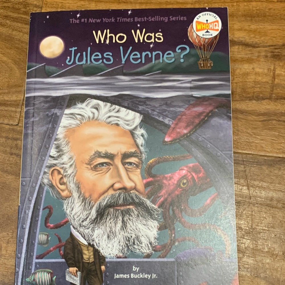 Who Was Jules Verne? Book by James Buckley Jr.